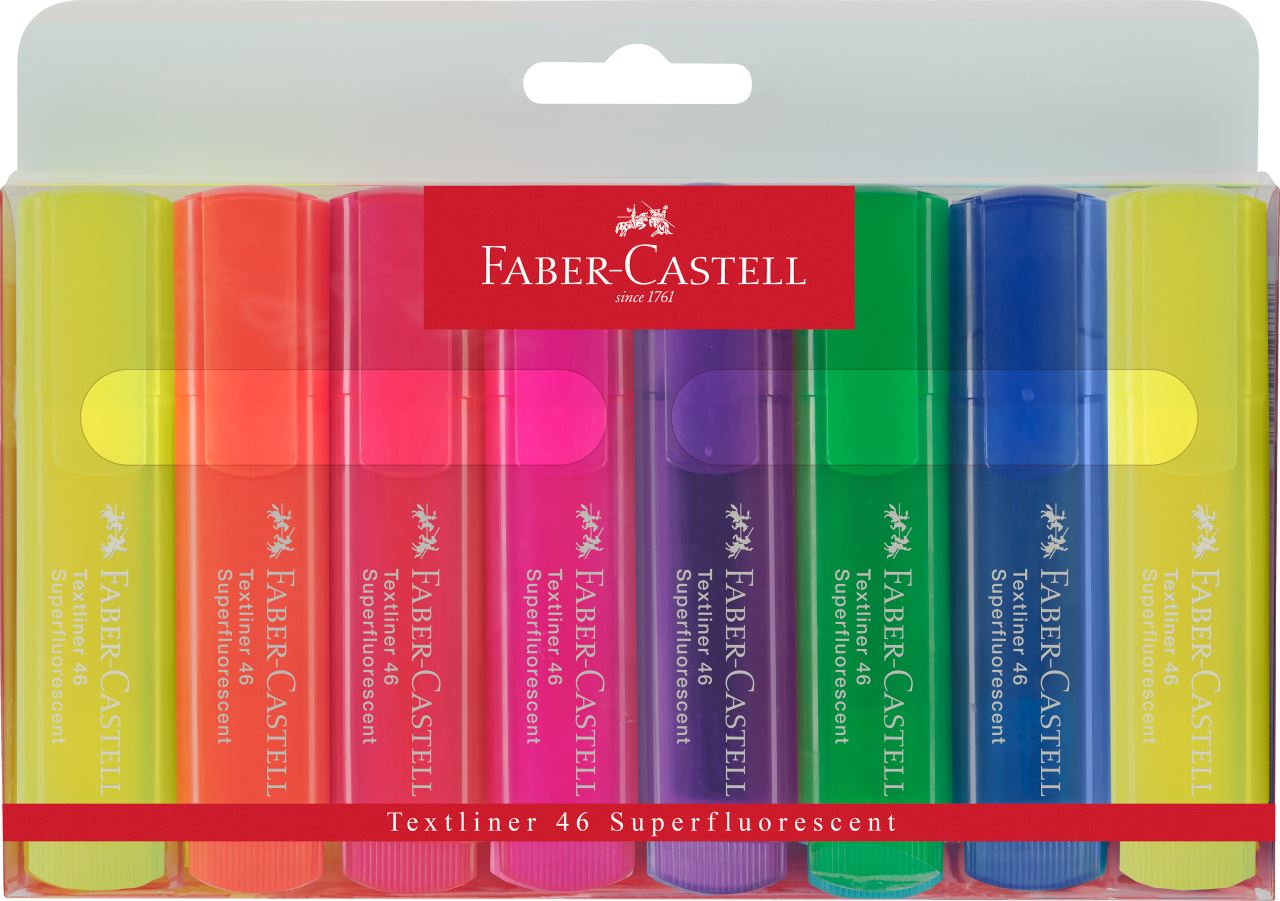 Faber-Castell - テキストライナー　1546 8本パック