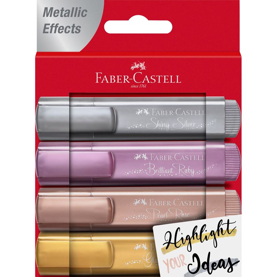 Faber-Castell - メタリックマーカー　4色セット