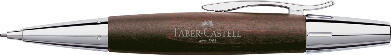 Faber-Castell - エモーション　ウッド＆クローム　梨の木　ダークブラウン　ペンシル