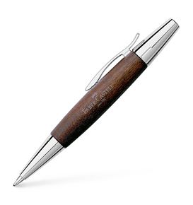 Faber-Castell - エモーション　ウッド＆クローム　梨の木　ダークブラウン　ボールペン